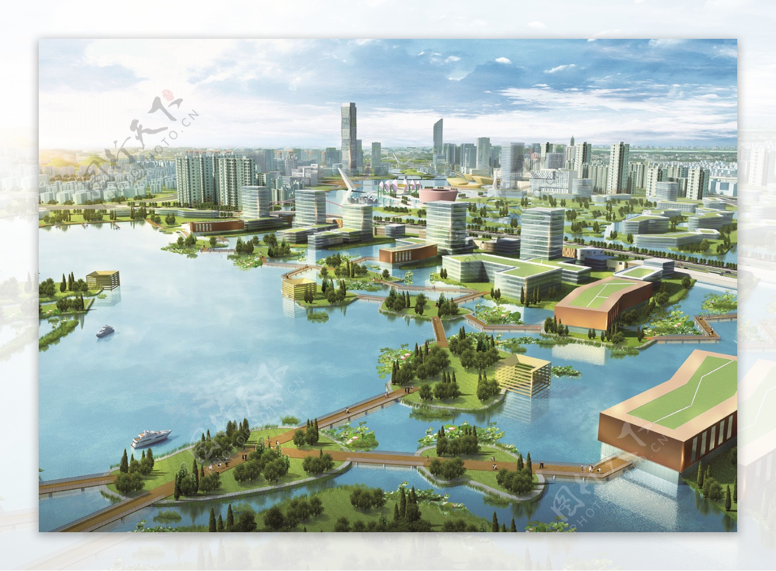 佛山三水区城市规划效果图图片