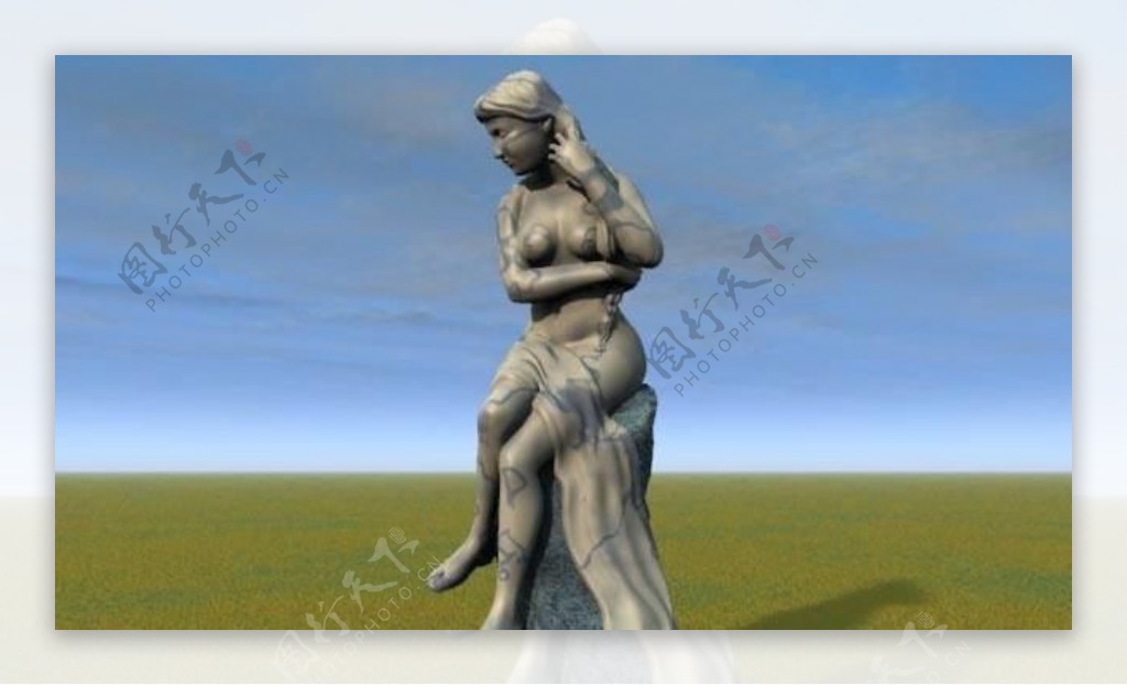 ClassicalStatues长发的女人雕像