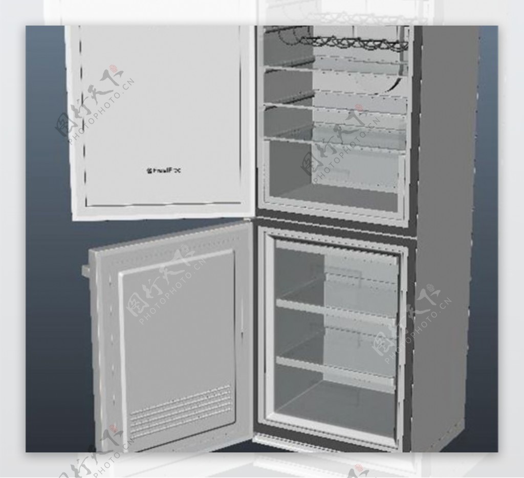 冰箱隔层游戏装饰模型