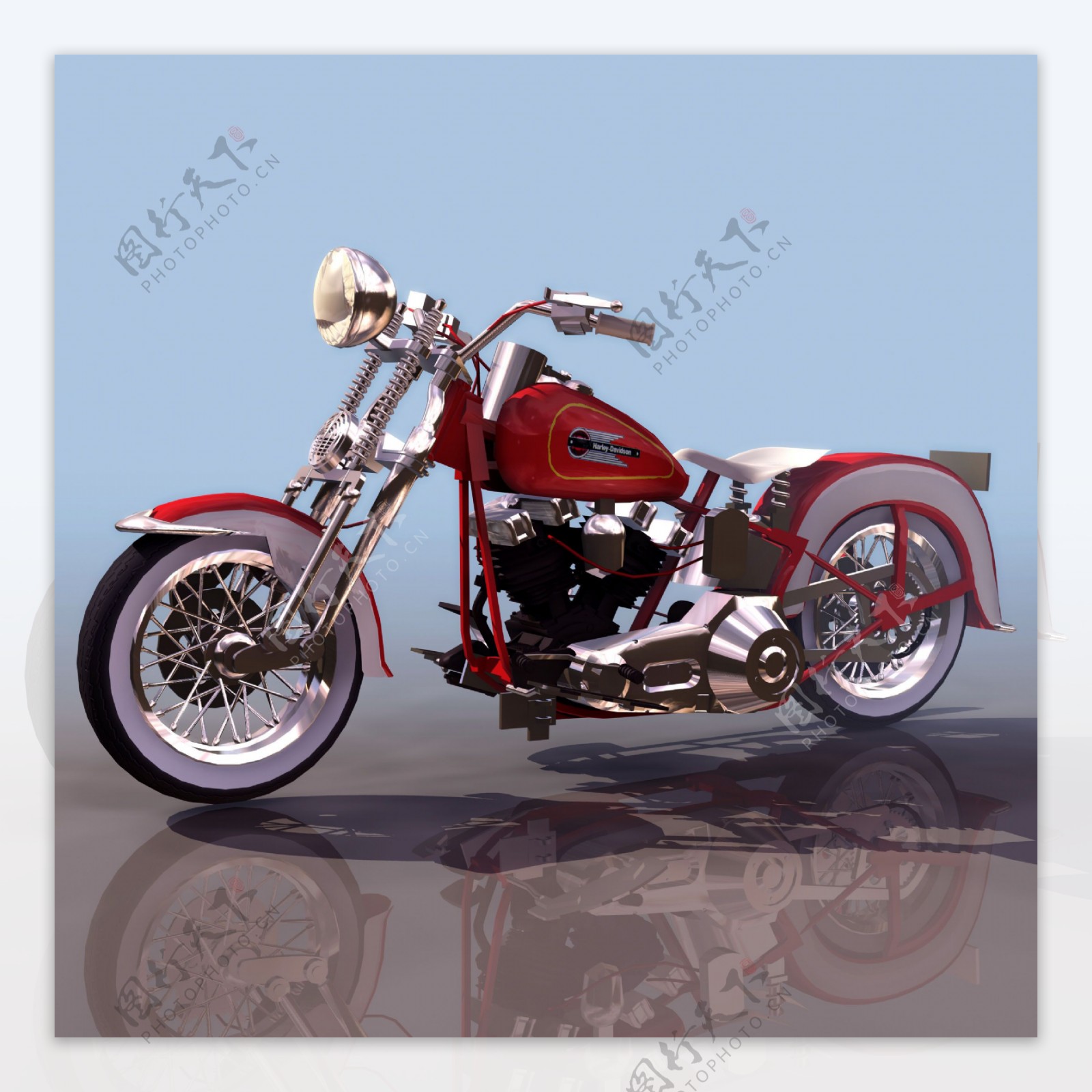 ELTYPE摩托车模型02