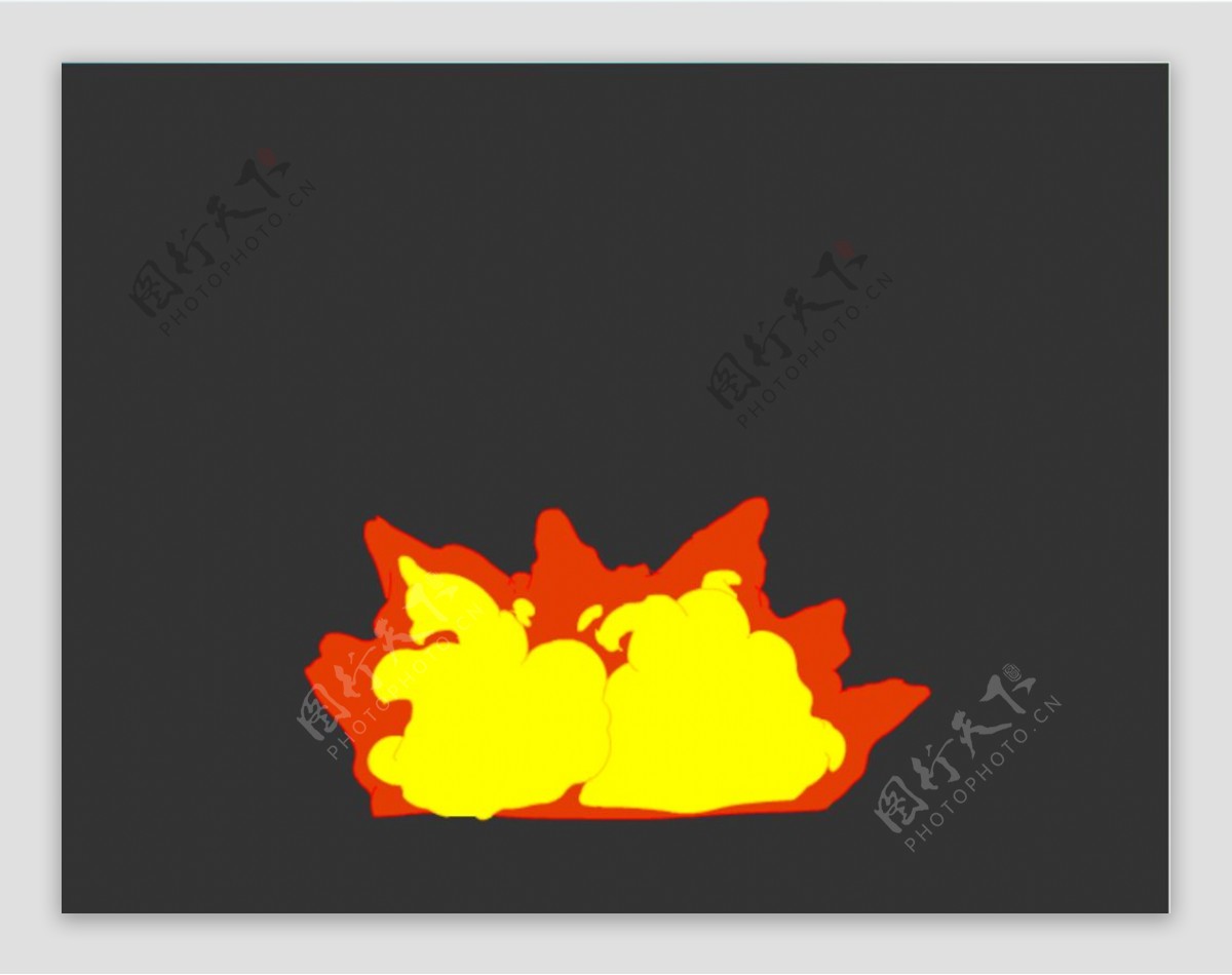 燃烧的火焰flash动画素材