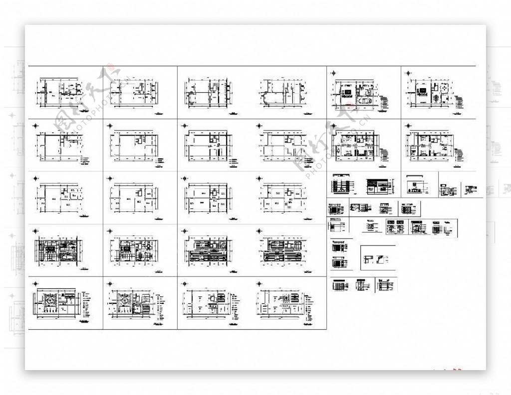 房屋建筑CAD图纸