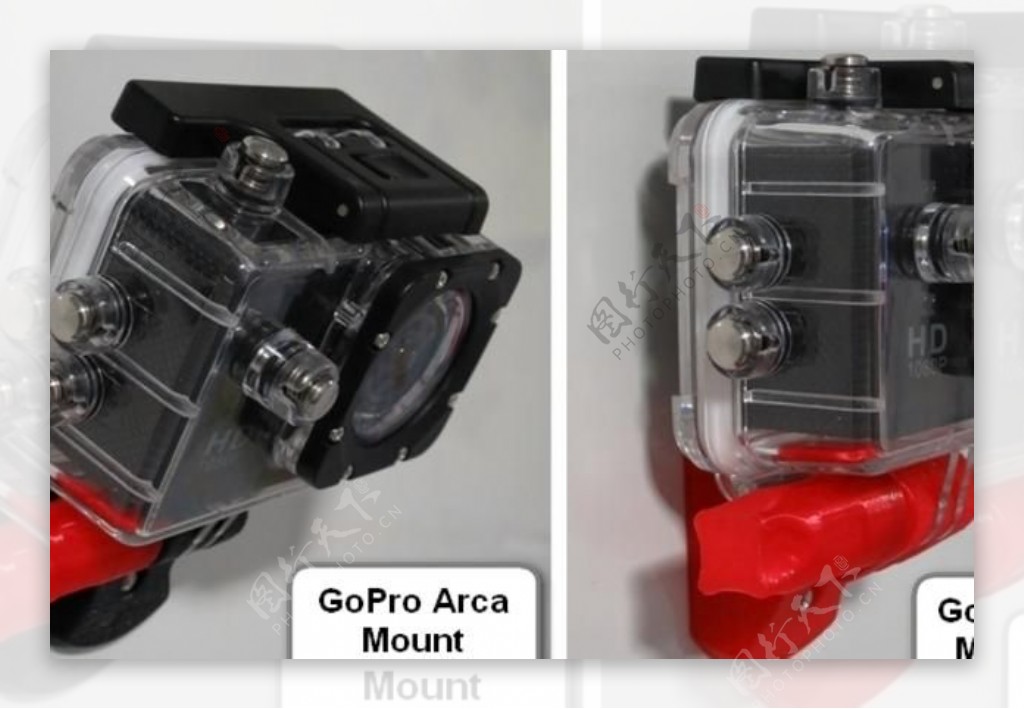 GoPro魁山V2和手电筒魁山