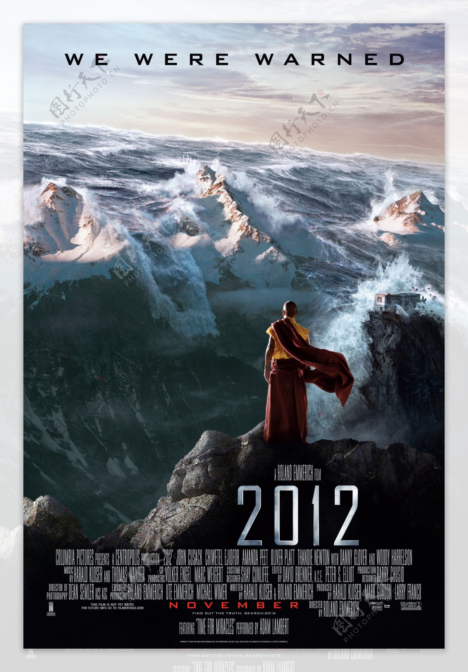 2012世界末日高清电影海报图片