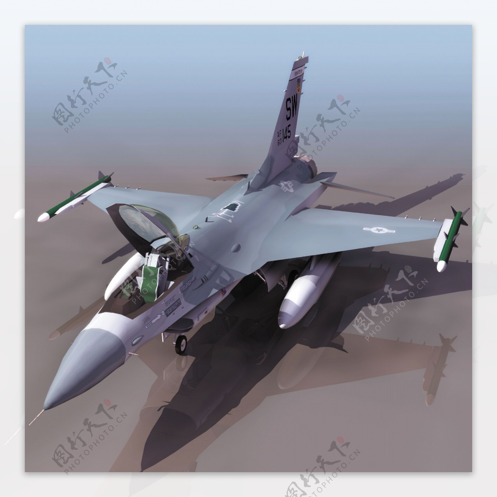 F16FIN飞机模型020