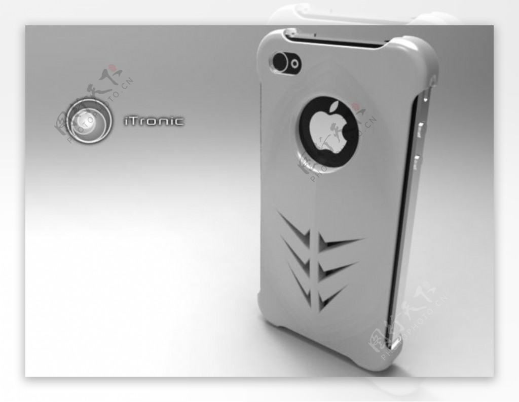 iPhone4s酷炫手机壳3D模型