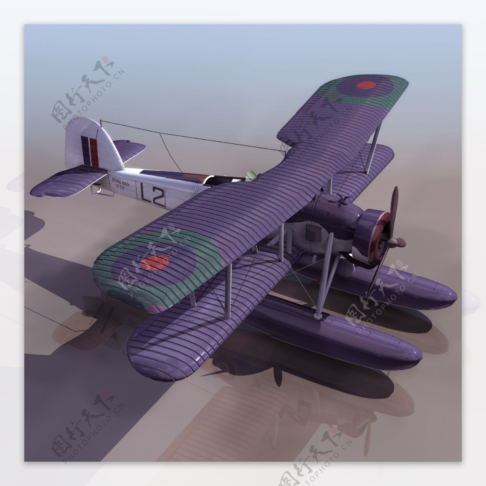 早期德国战斗机模型