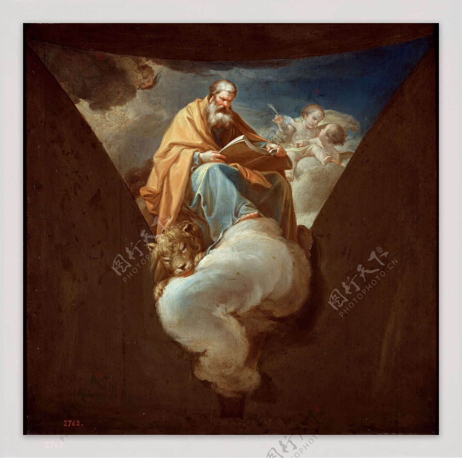BayeuySubiasFranciscoSanMarcos1771大师画家宗教绘画教会油画人物肖像油画装饰画