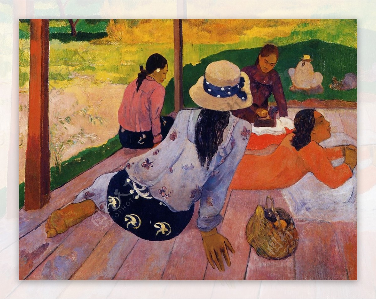 PaulGauguin0377法国画家保罗高更paulgauguin后印象主义风景人物田园自然静物油画装饰画