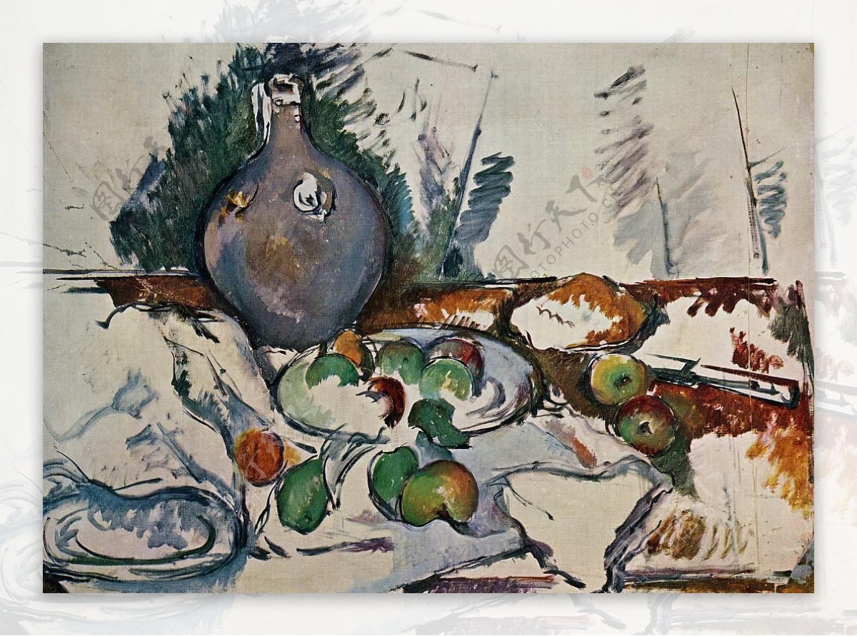 PaulCzanne0268法国画家保罗塞尚paulcezanne后印象派新印象派人物风景肖像静物油画装饰画