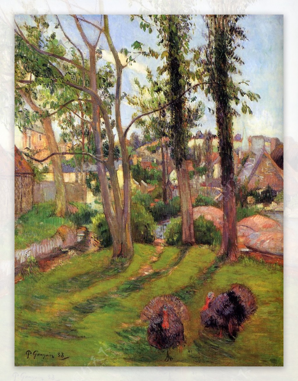 PaulGauguin0275法国画家保罗高更paulgauguin后印象主义风景人物田园自然静物油画装饰画