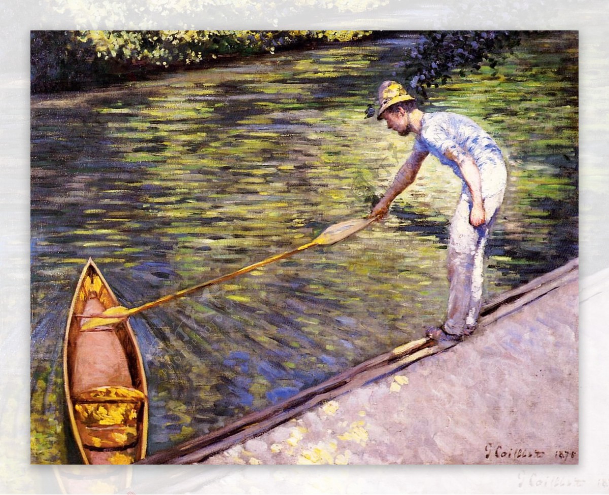 GustaveCaillebotte0011法国画家古斯塔夫卡里伯特gustavecaillebotte印象派人物风景肖像静物油画装饰画