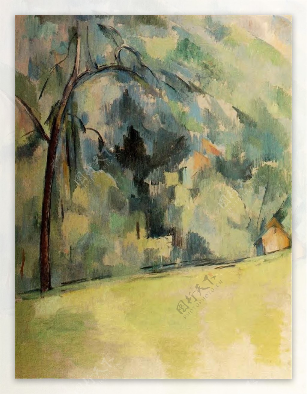 PaulCzanne0122法国画家保罗塞尚paulcezanne后印象派新印象派人物风景肖像静物油画装饰画