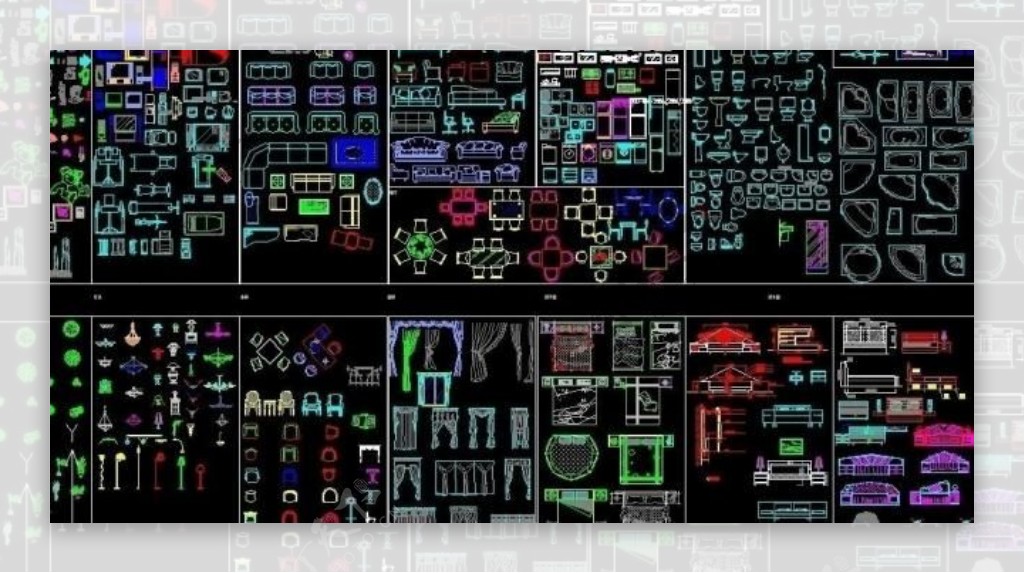 cad综合图库图片