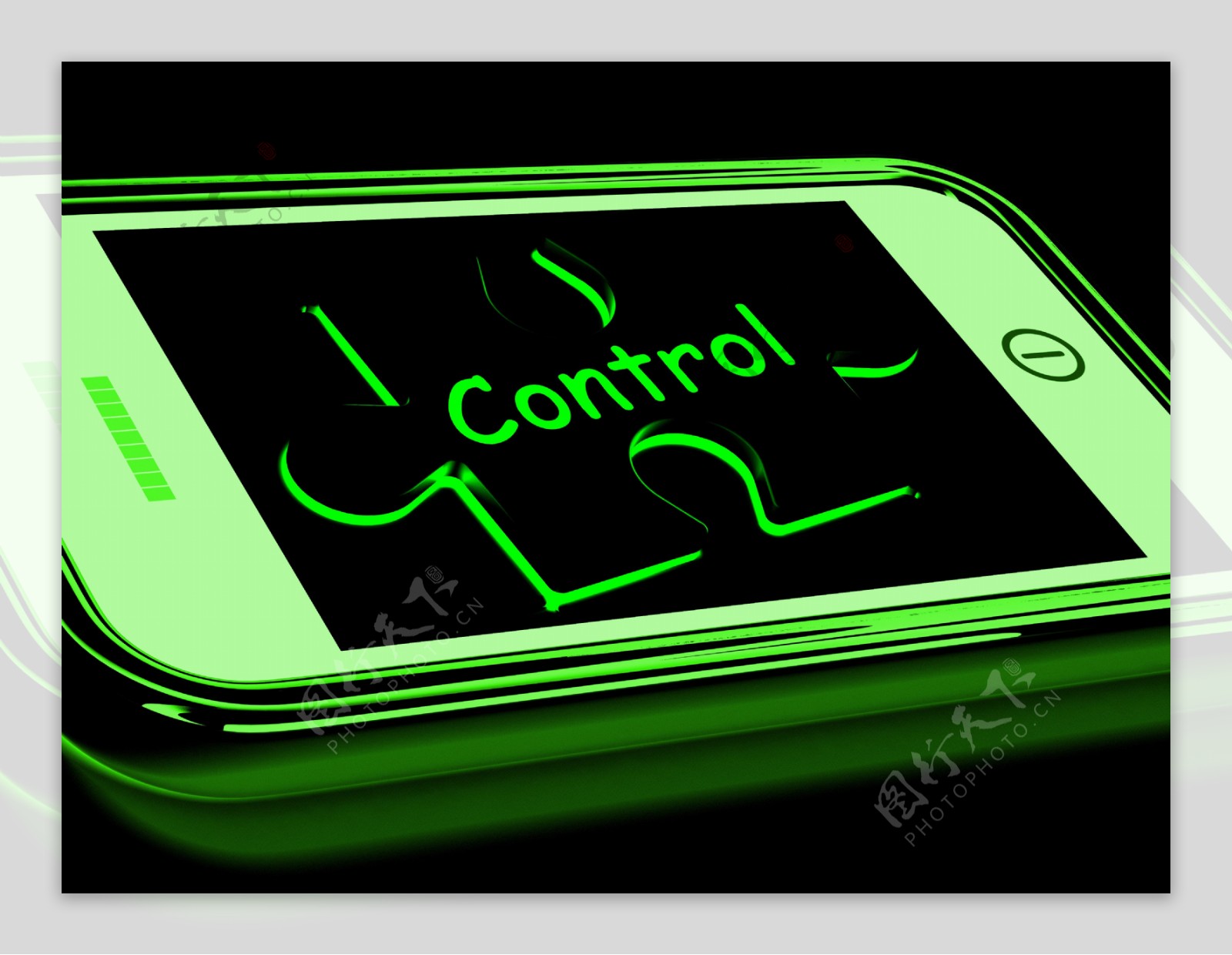控制在智能手机的显示远程控制