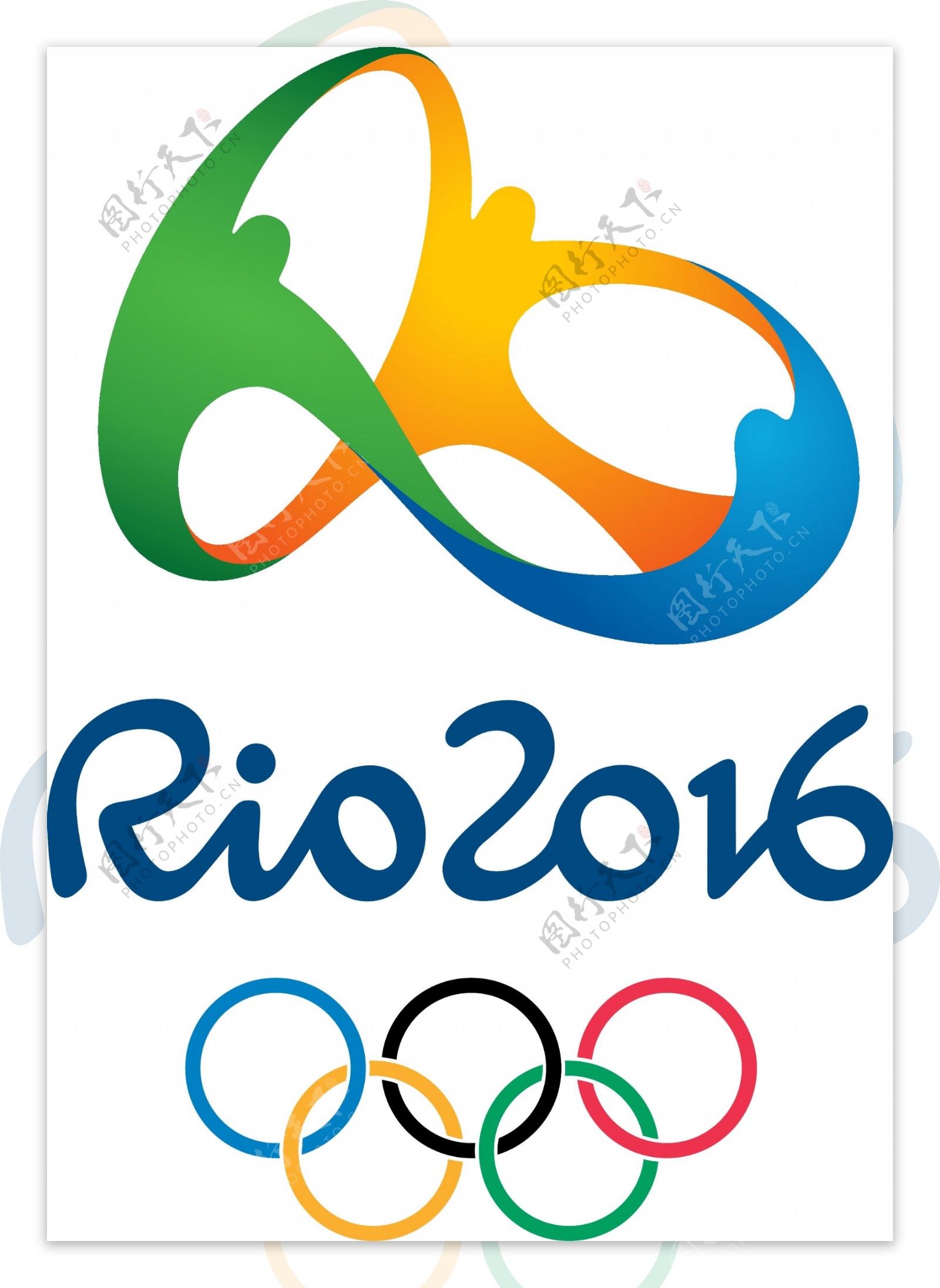 2016奥运会标志矢量图下载