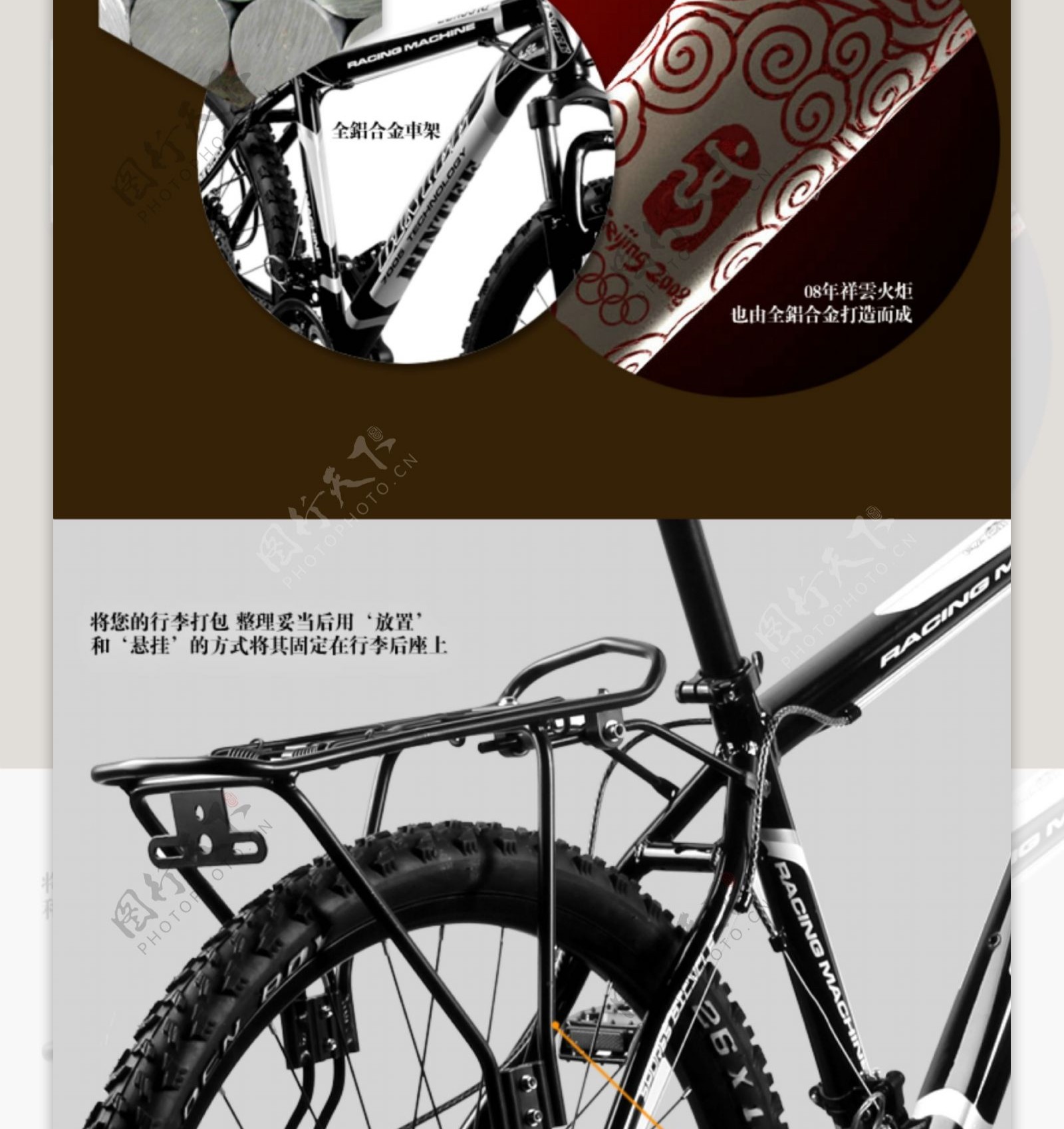 自行车详情页模板