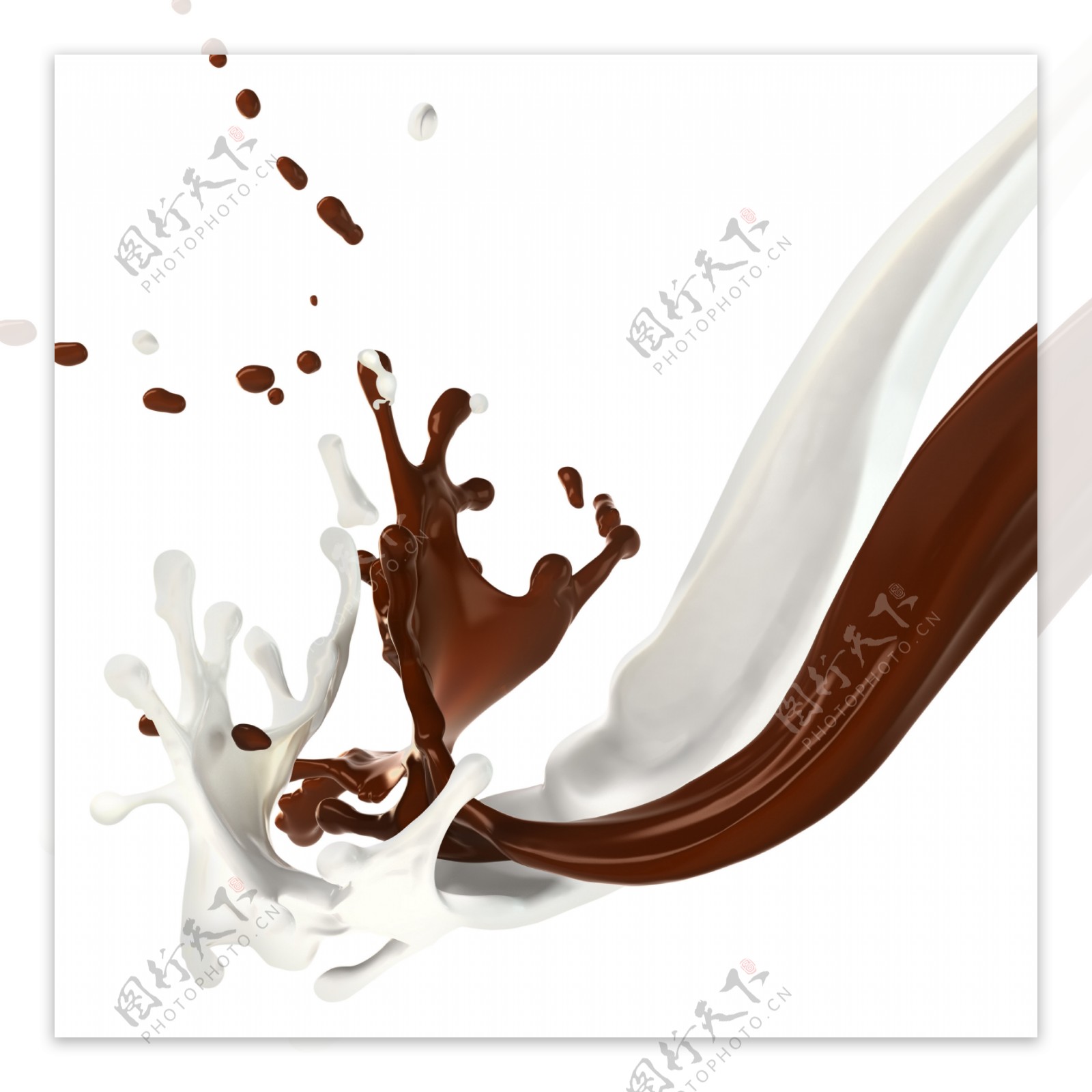 动感巧克力牛奶图片