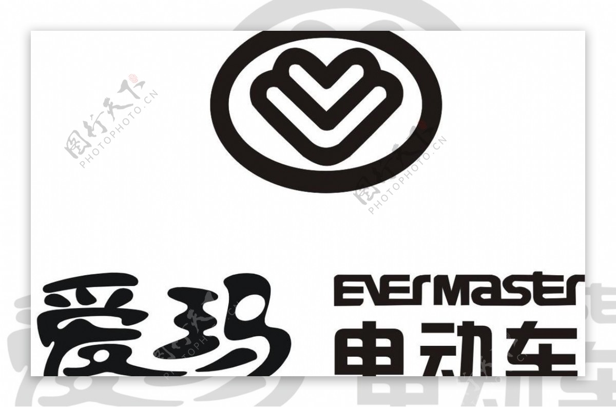 爱玛电动车logo矢图片