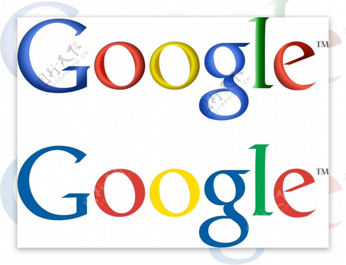谷歌英文logo图标矢量素材CD