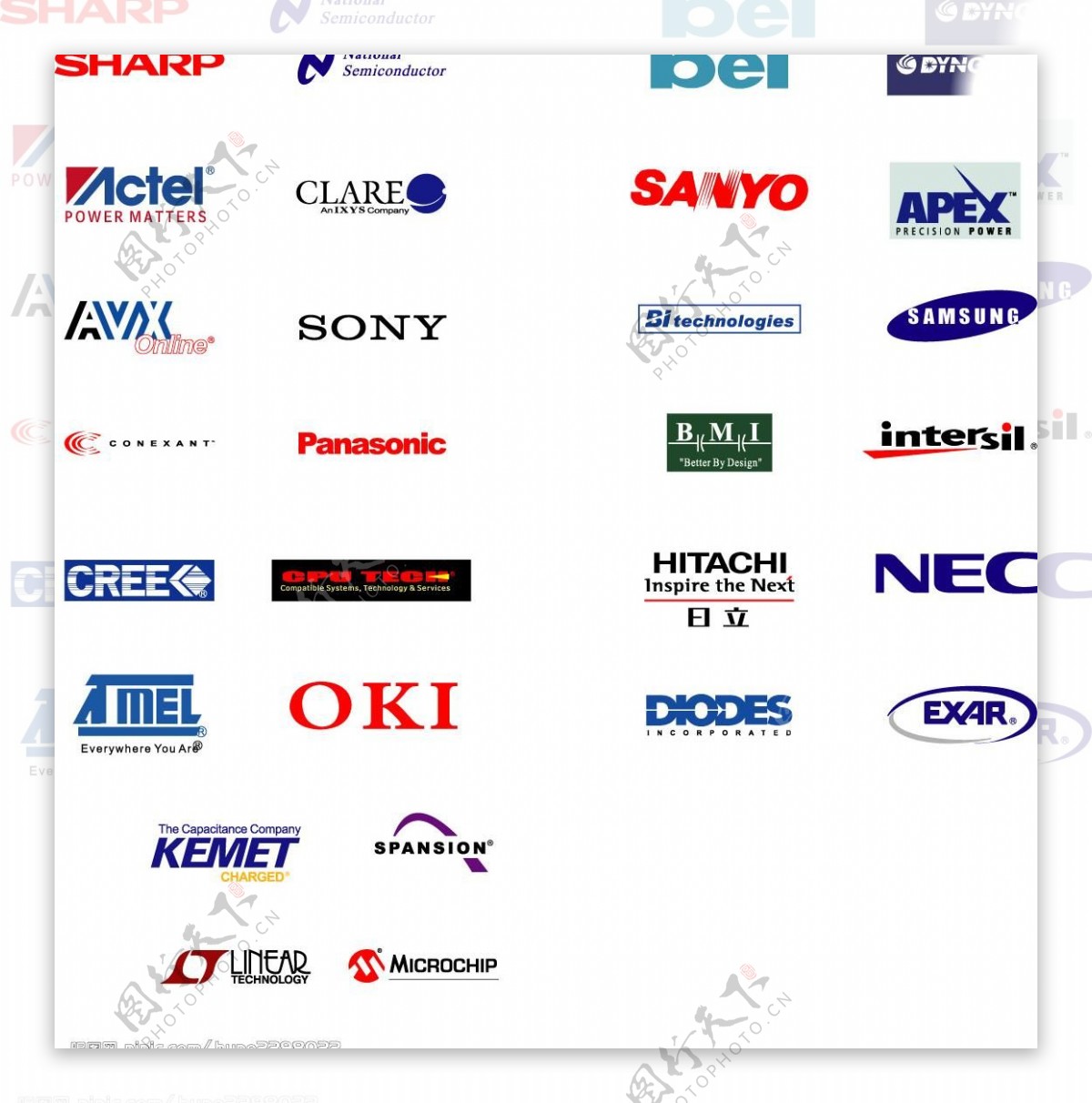 电子企业logo图片