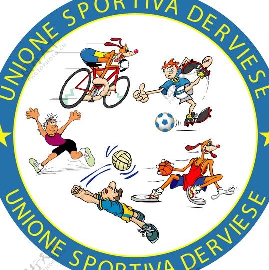 UnioneSportivaDerviese4logo设计欣赏UnioneSportivaDerviese4体育比赛标志下载标志设计欣赏