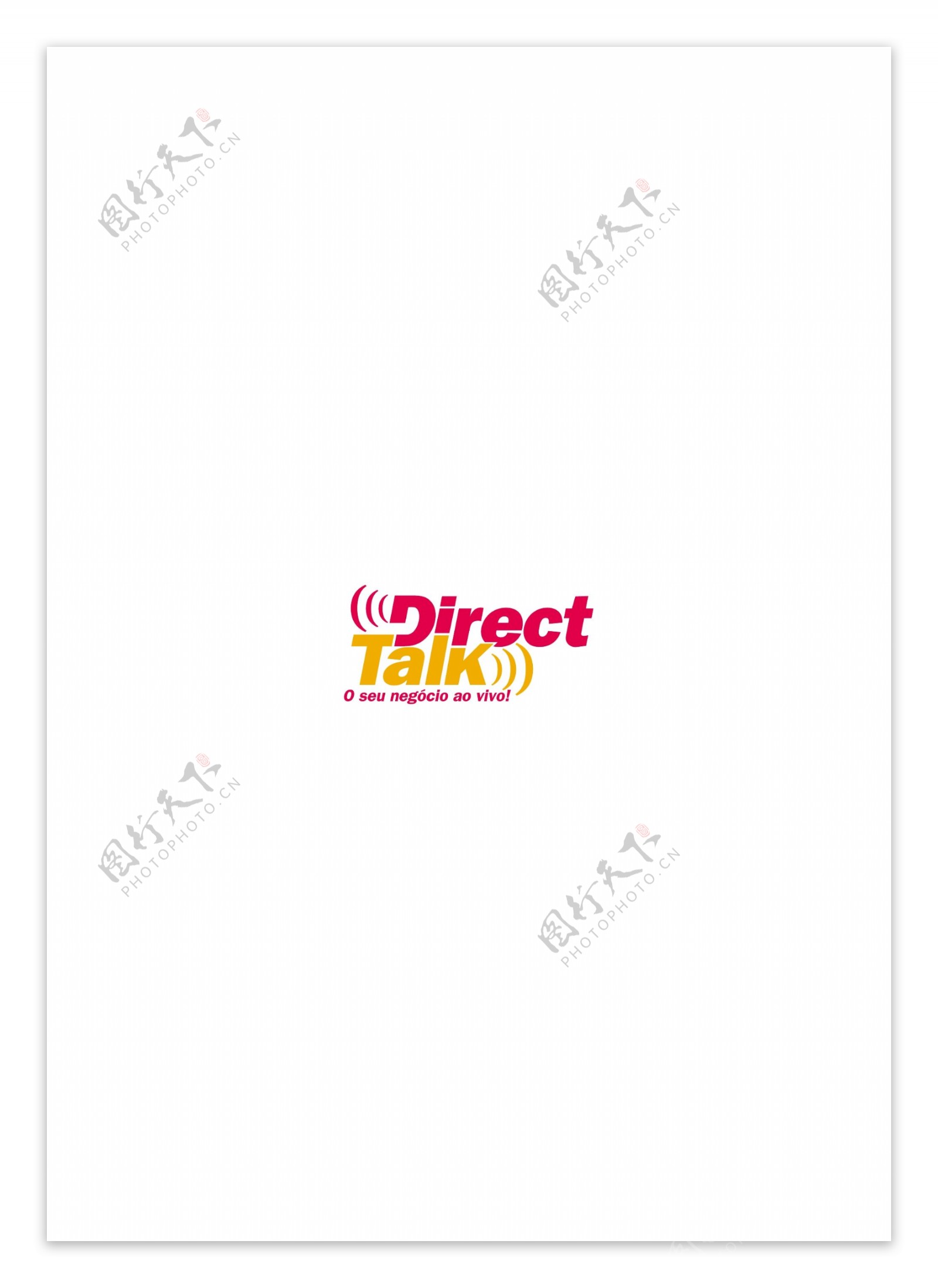 DirectTalk2logo设计欣赏DirectTalk2服务公司LOGO下载标志设计欣赏