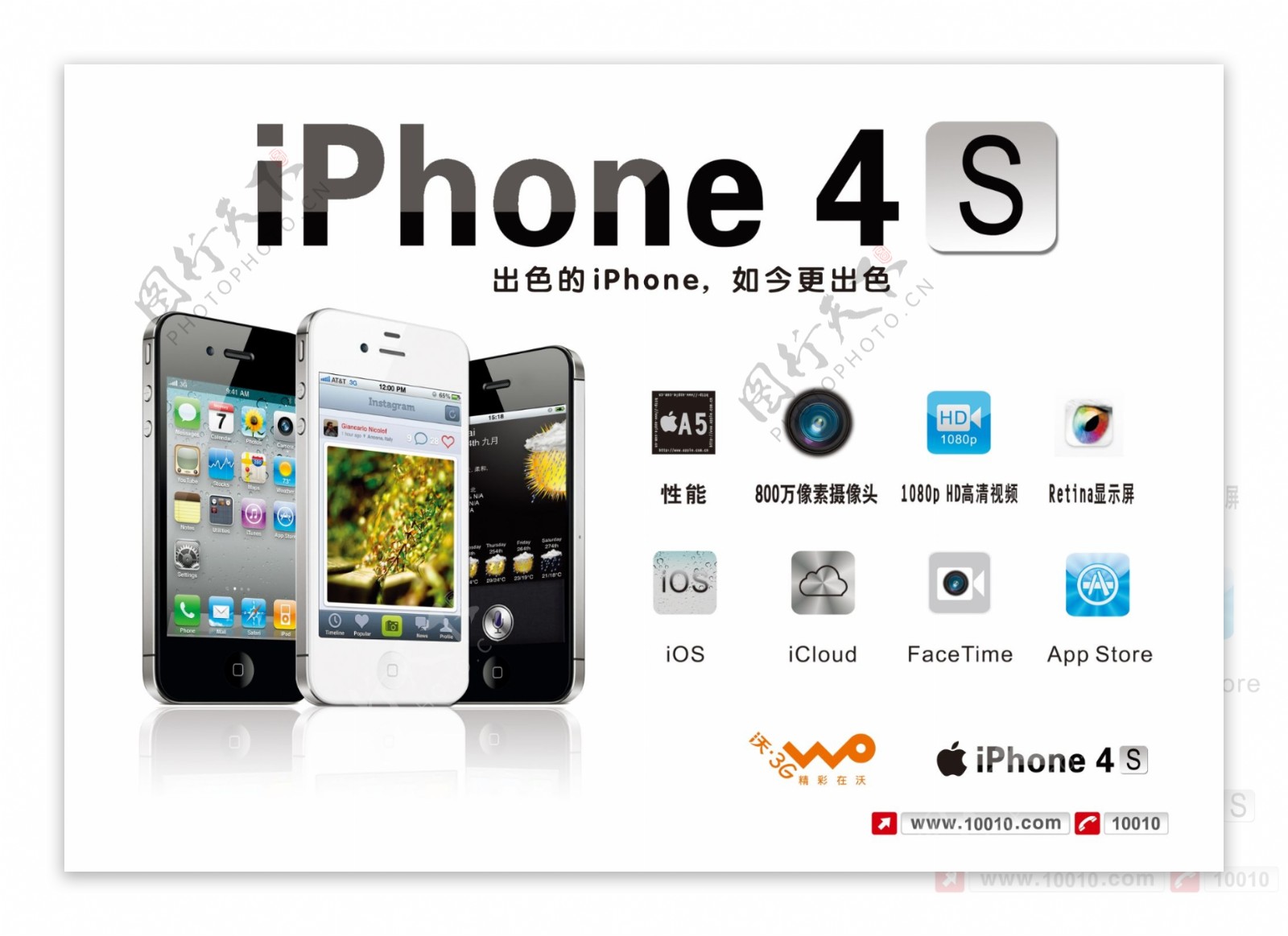 苹果4s图片
