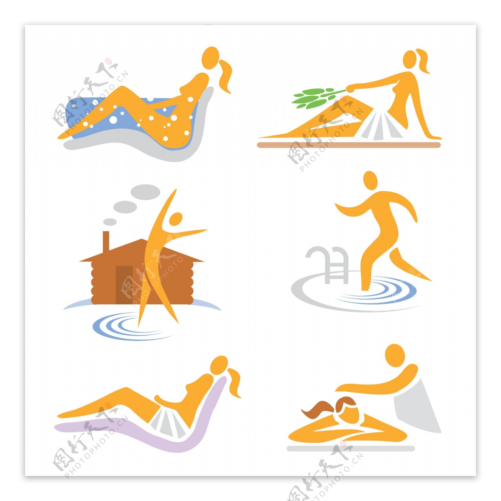 spa水疗健身图片