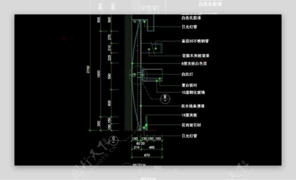 服装类cad设计素材图片