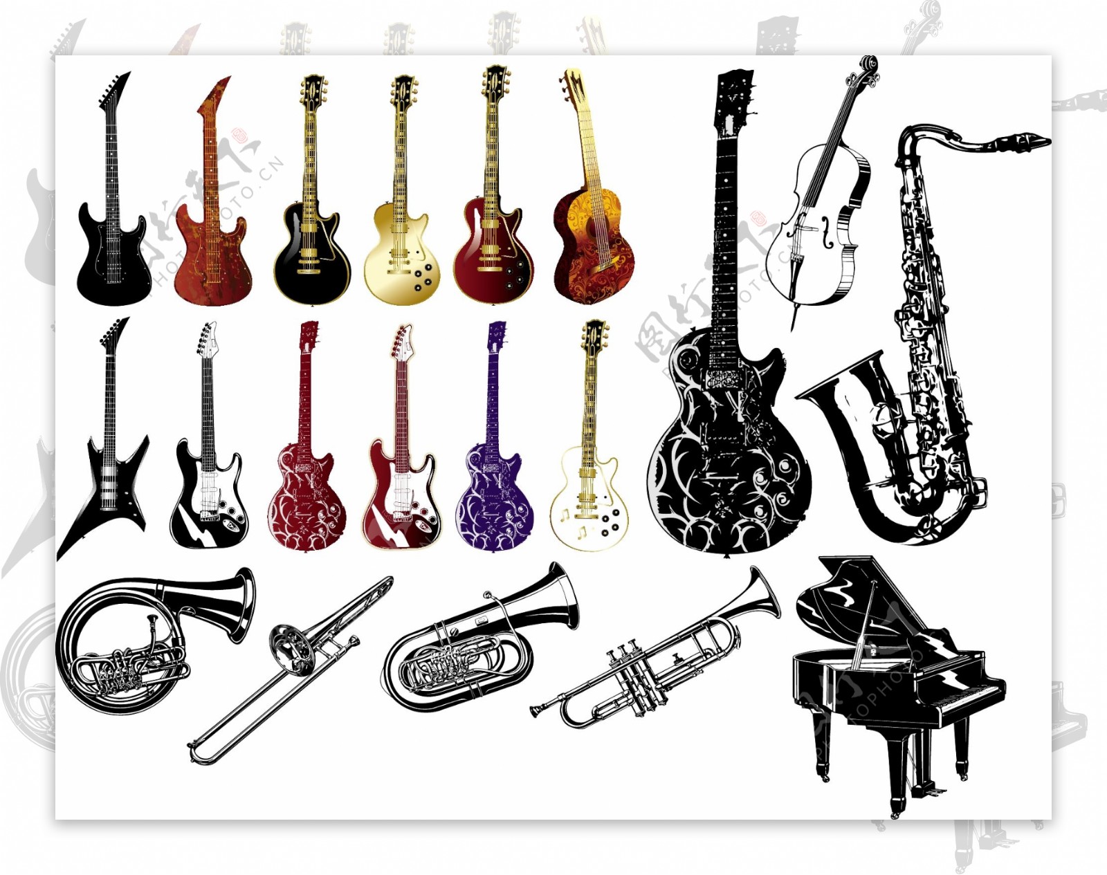 各种乐器