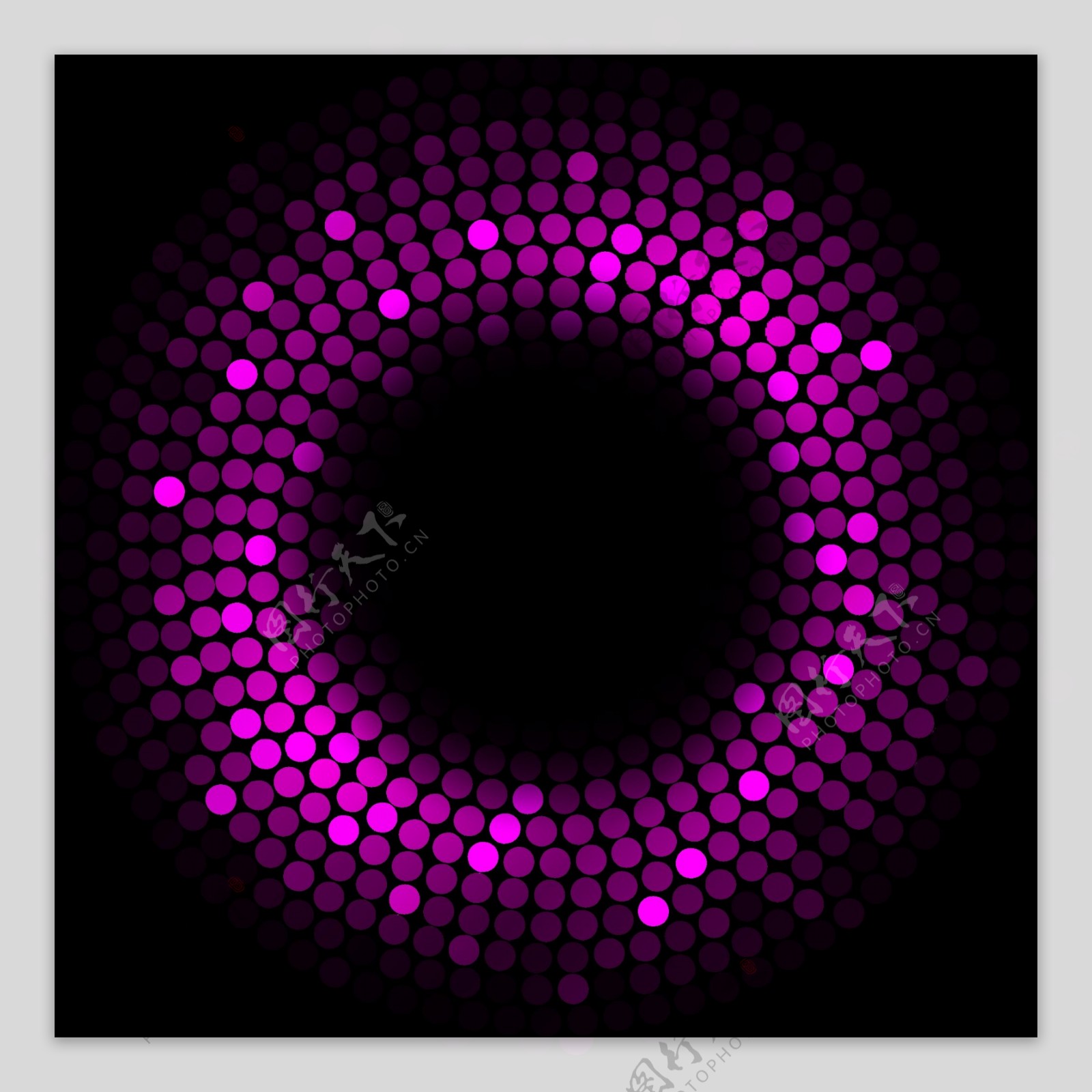 紫色霓虹灯背景图片