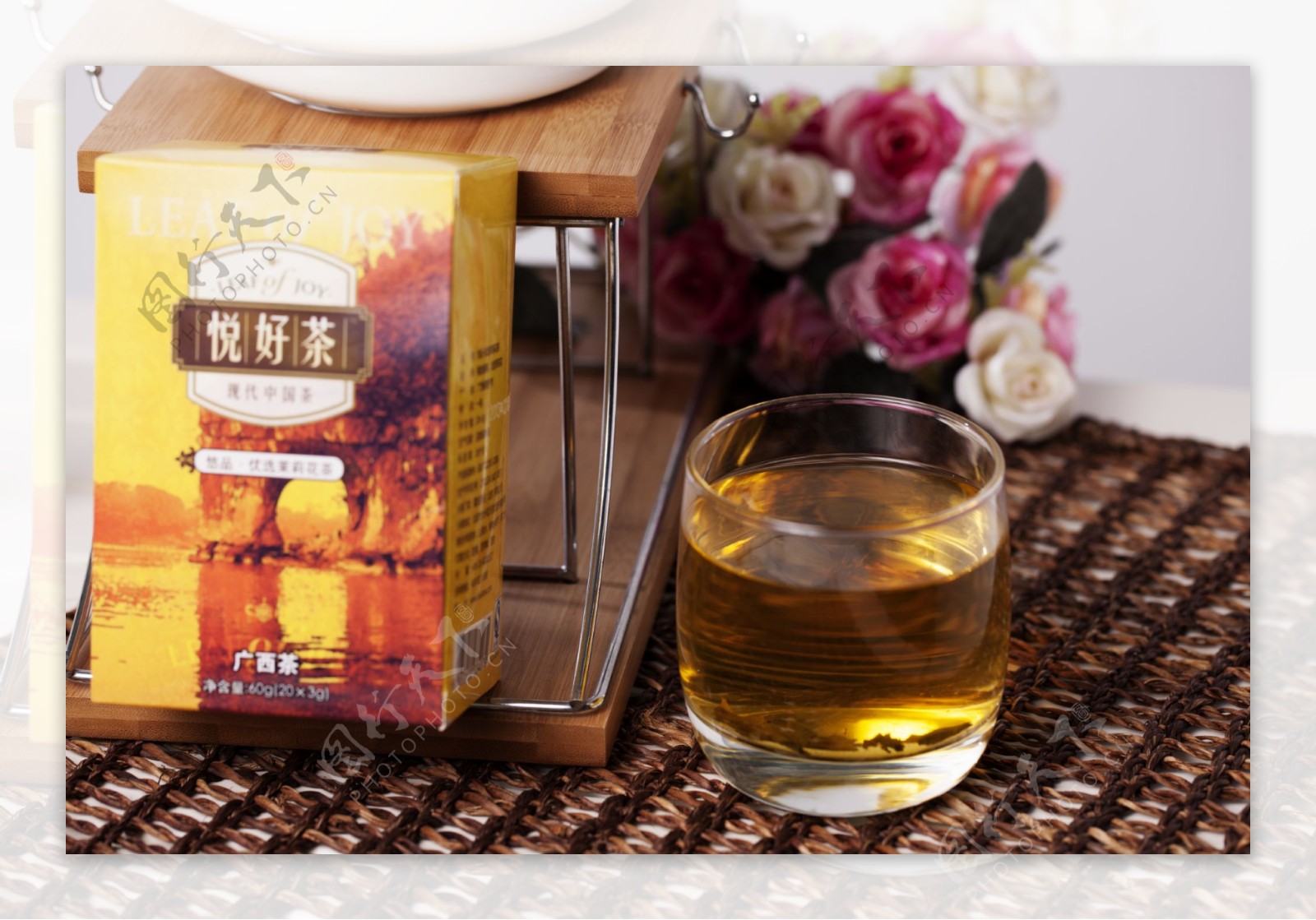 茉莉花茶花草茶图片