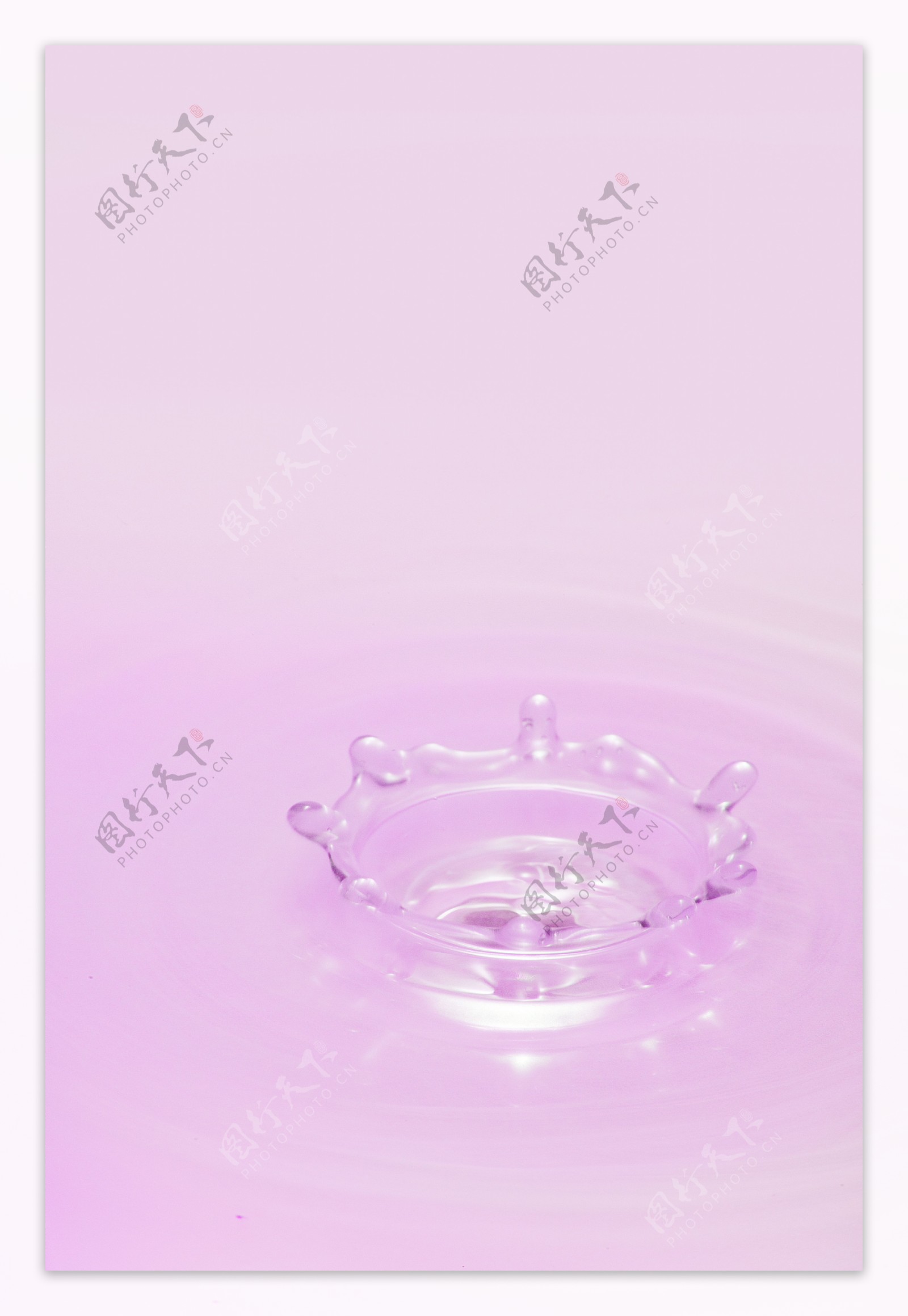水滴水花图片