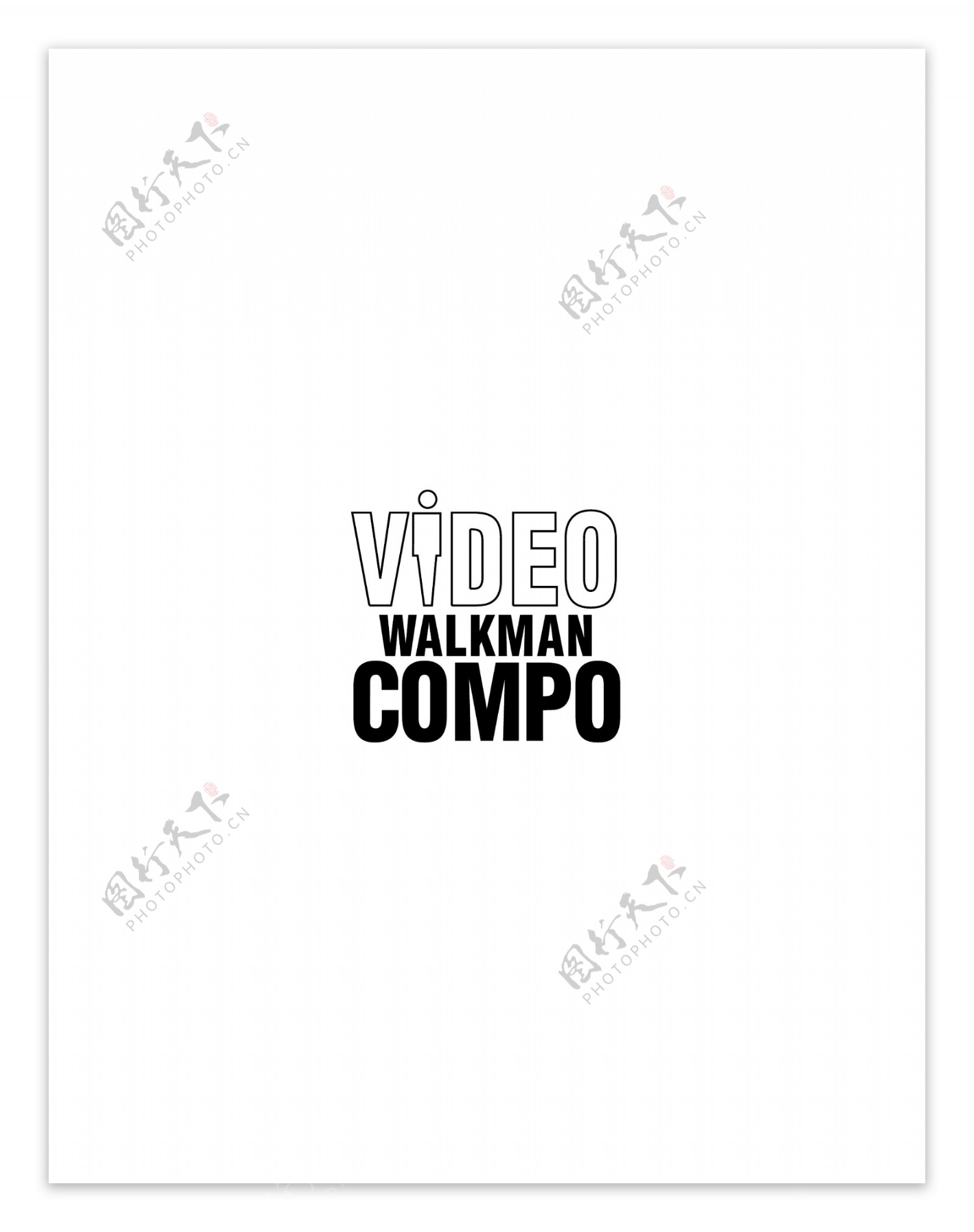 VideoWalkmanCombologo设计欣赏足球队队徽LOGO设计VideoWalkmanCombo下载标志设计欣赏