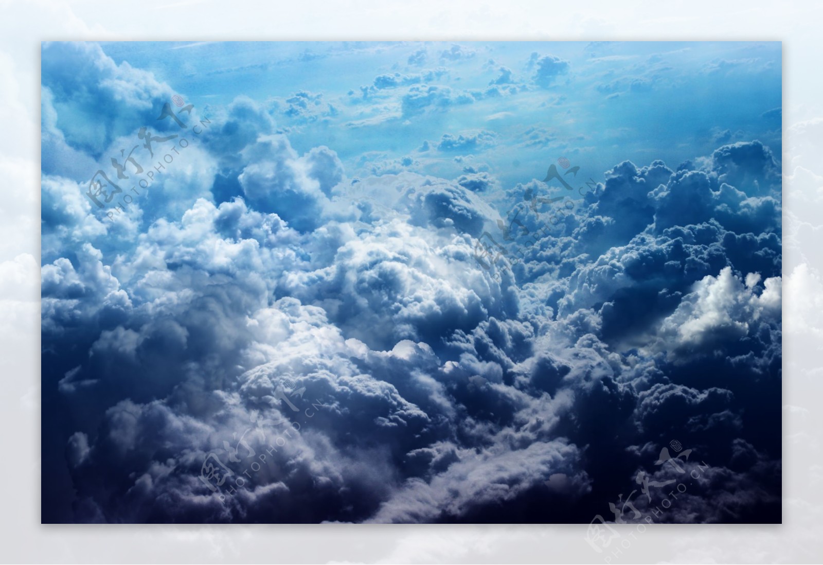 茂密的云层图片素材