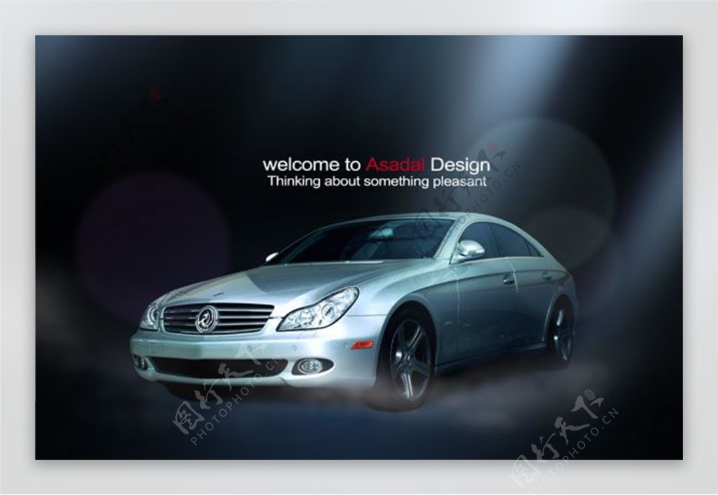 大气高档汽车户外海报设计PSD素材下载