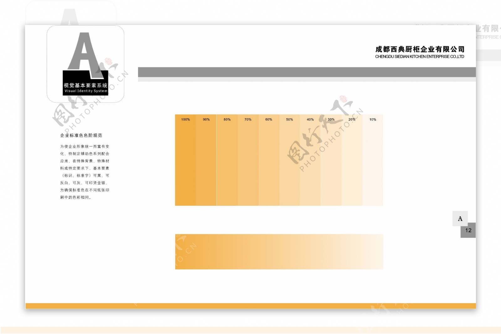 厨具成都西典厨柜VIS矢量CDR文件VI设计VI宝典