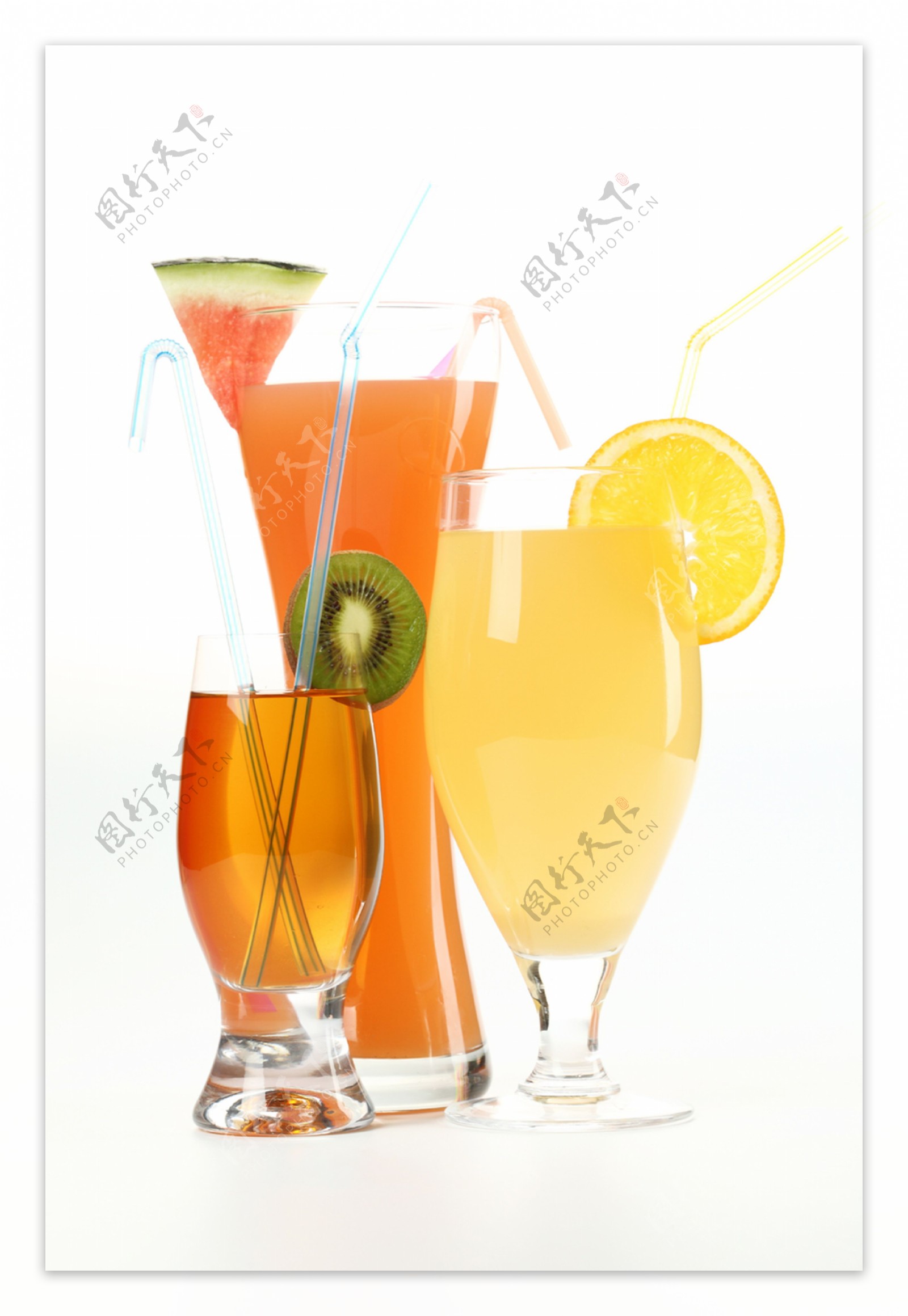 橙汁西瓜汁猕猴桃汁图片