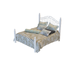 3D铁艺床模型