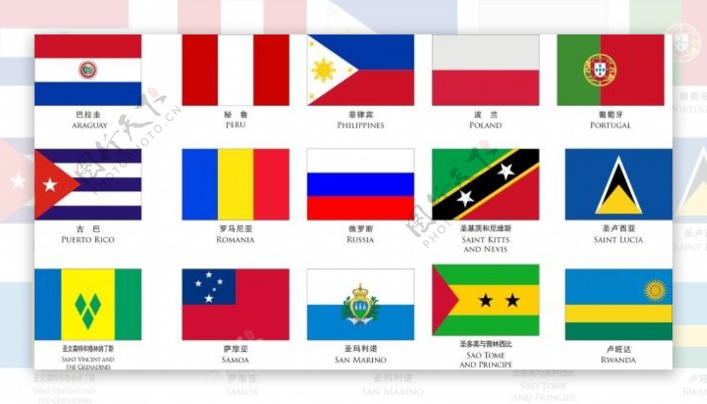 古巴国旗矢量图免费下载