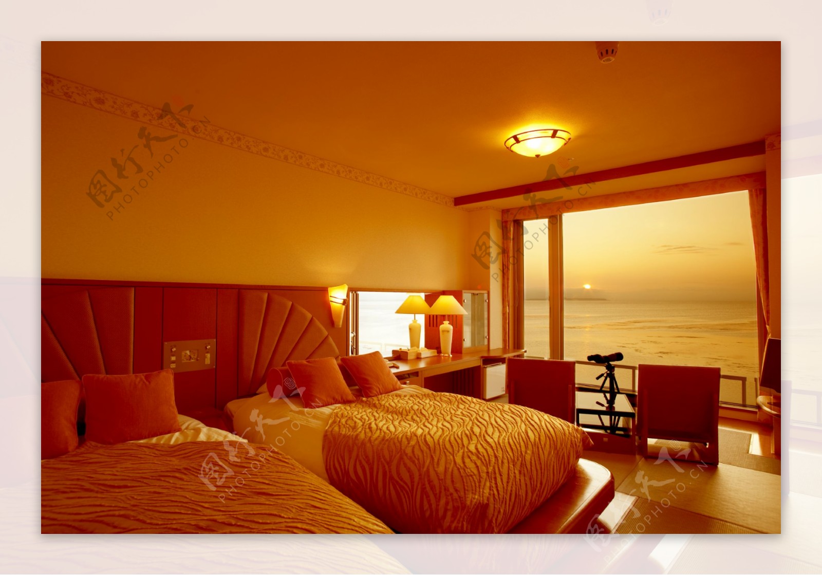 酒店海景房图片