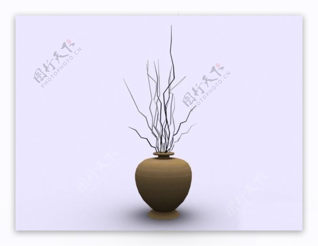 植物盆栽室内装饰素材免费下载盆栽3d模型素材12