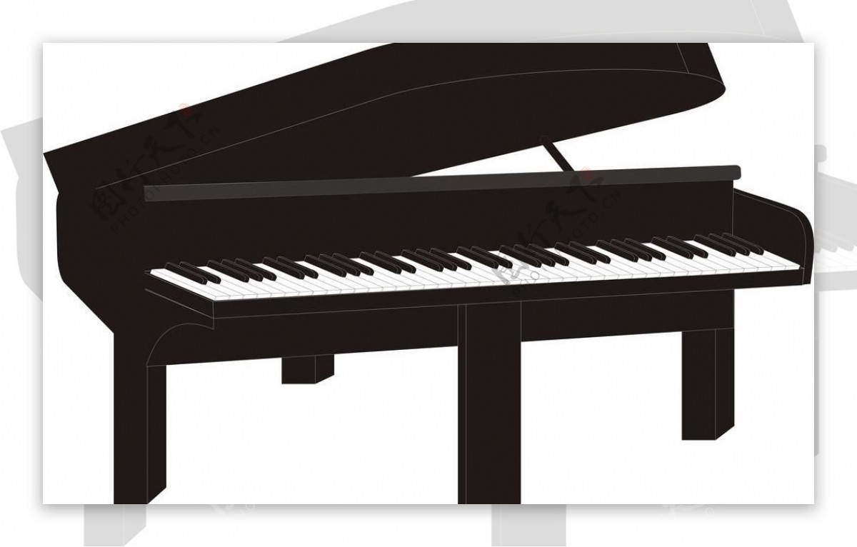 钢琴三角钢琴图片