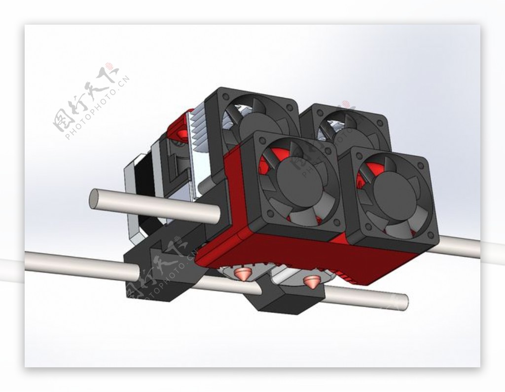 Makerbot复制2X丝扇升级