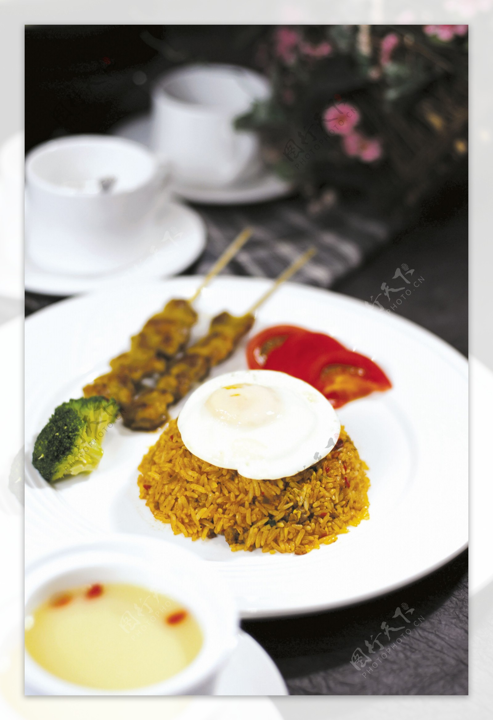 印尼炒饭套餐图片