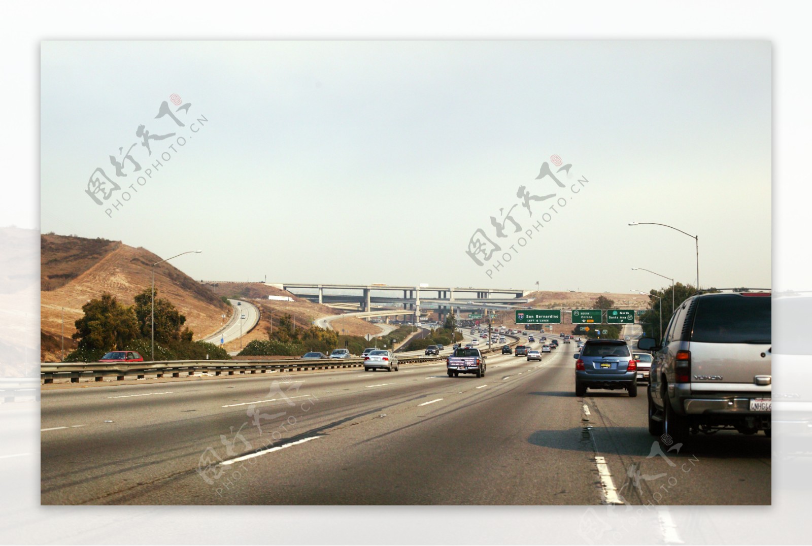 美国加州境内的高速公路图片