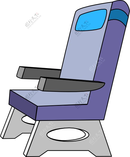 飞机座椅的剪辑艺术