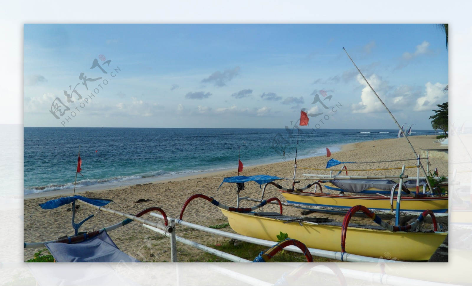 巴厘岛海滩图片