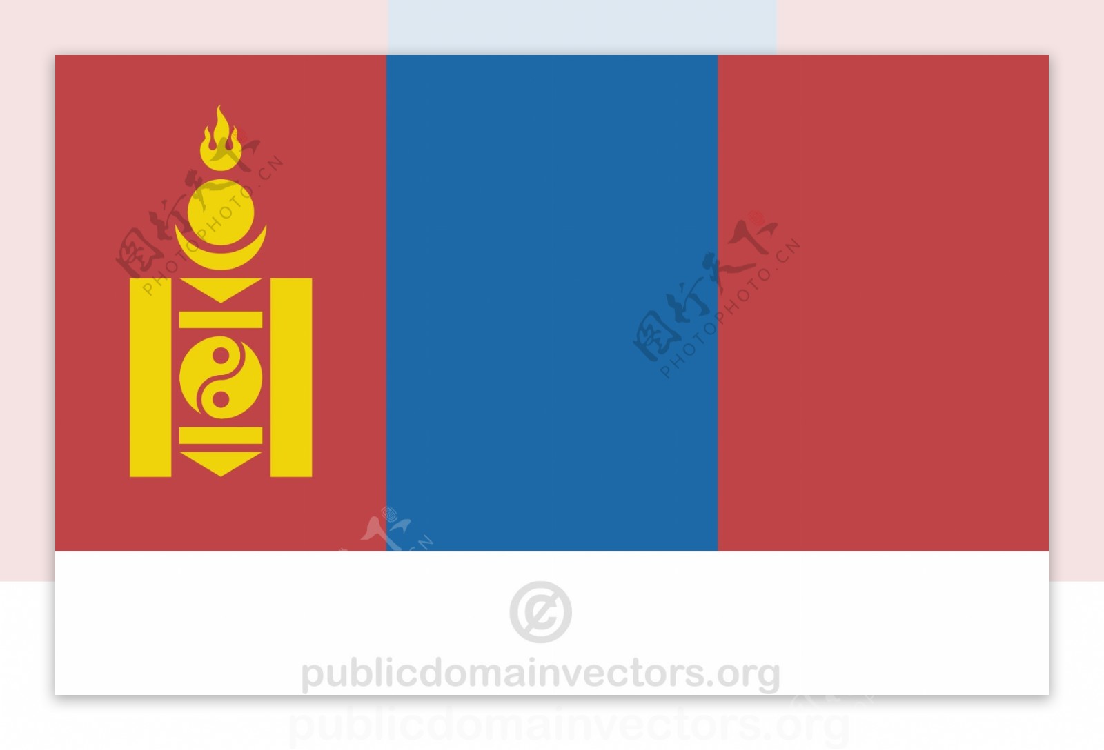 蒙古矢量标志